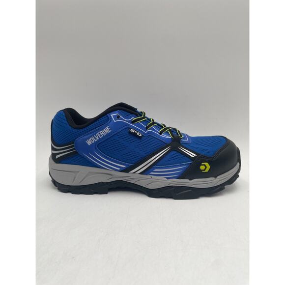 WOLVERINE RUSH ESD W10669 Men's NEW Composite-Toe Work Shoe Blue US Size 8.5 EW - Picture 4 of 11